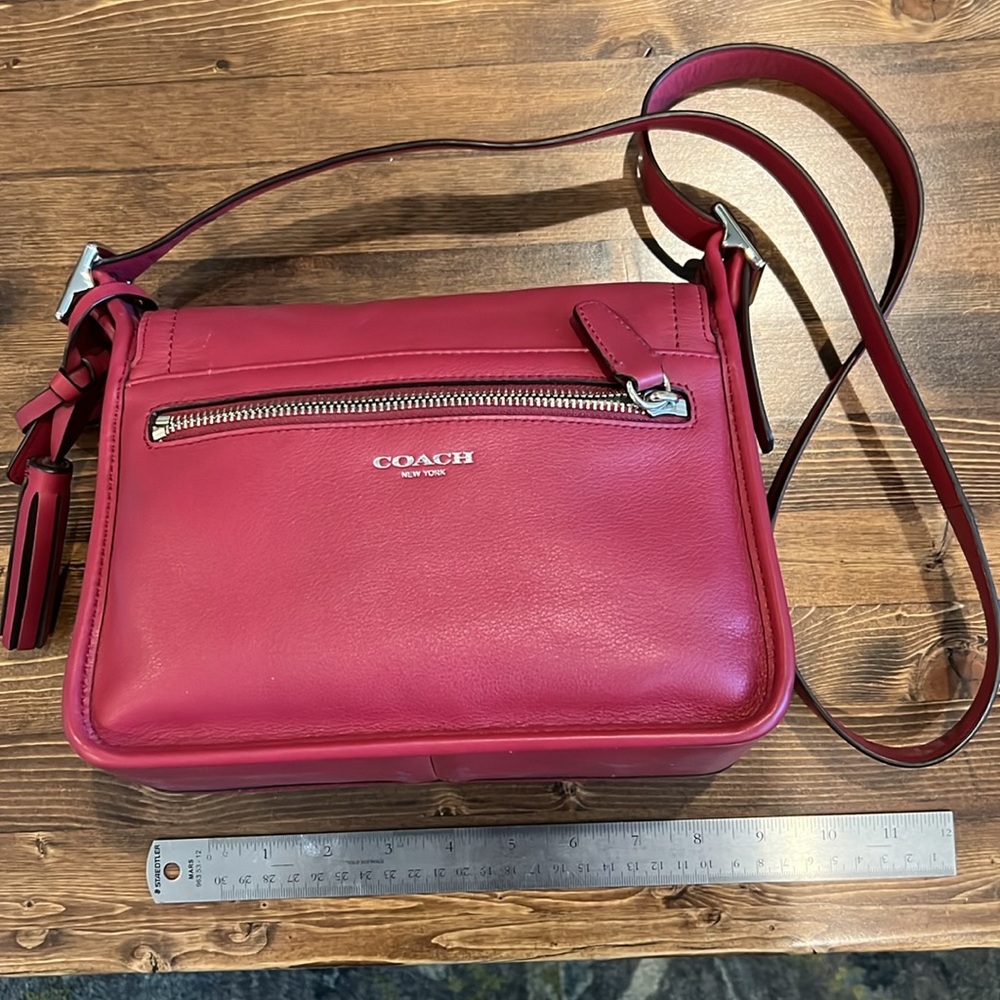 Coach EUC Archive Leather Rambler Shoulder Bag J1293-21194 - Picture 3 of 8